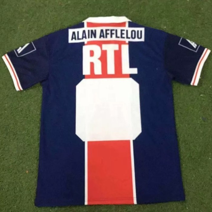 1990-1991 Paris Saint-Germain Paris Home Retro Soccer Jersey