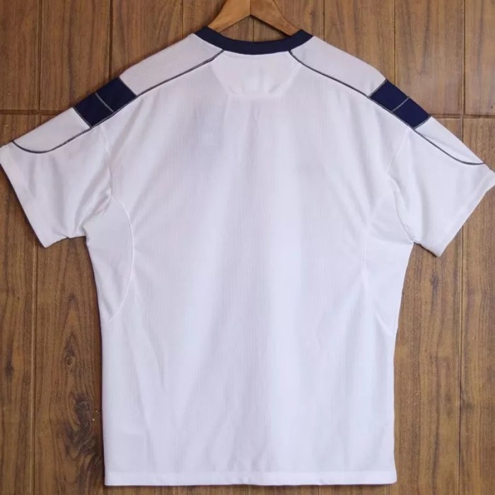 1999-2000 Manchester United White Away Retro Soccer Jersey