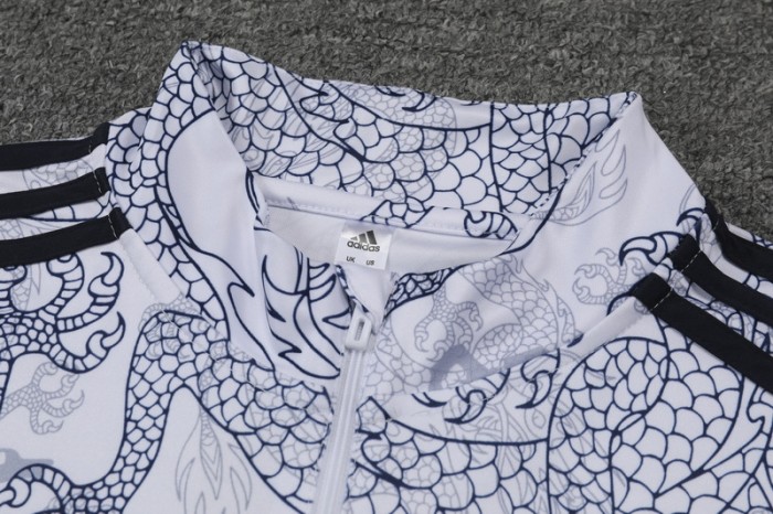 23-24 Real Madrid High Quality Half Pull Tracksuit