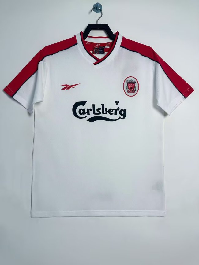 1998-1999 Liverpool Home Retro Soccer Jersey