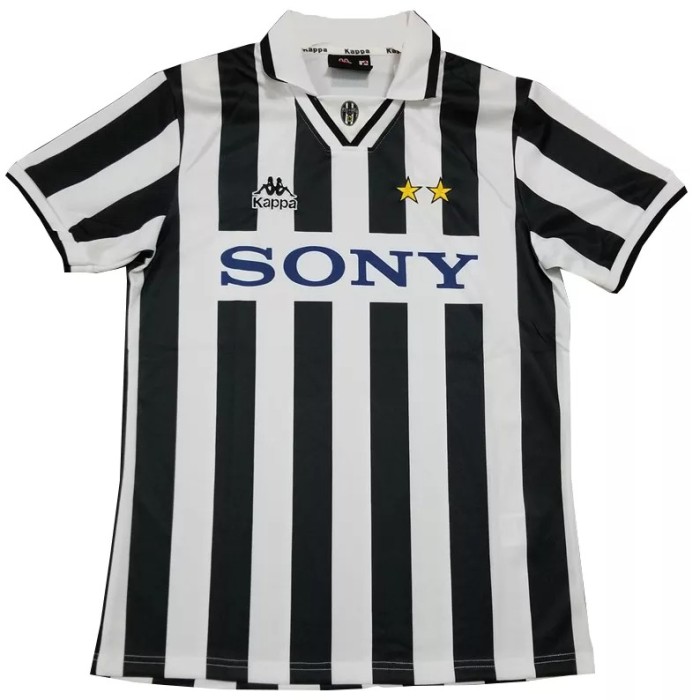 1995-1997 Juventus Home Retro Soccer Jersey
