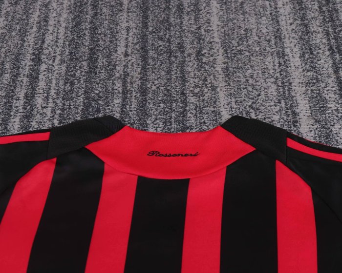 2008-2009 AC Milan Home Retro Kids Soccer Jersey