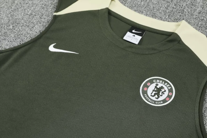 25-26 Chelsea High Quality Tank Top And Shorts Suit