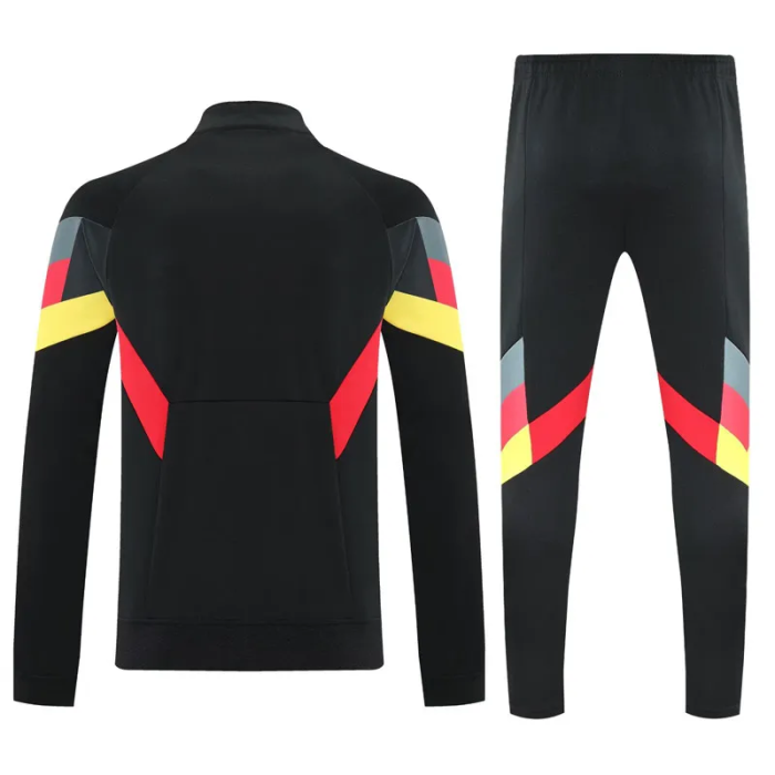 2025 AD Black Jacket Tracksuit