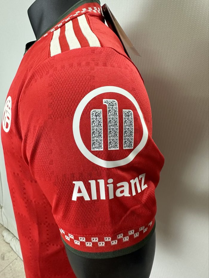 25-26 Bayern Red Special Edition Player Version Soccer Jersey 1:1 Thai Quality