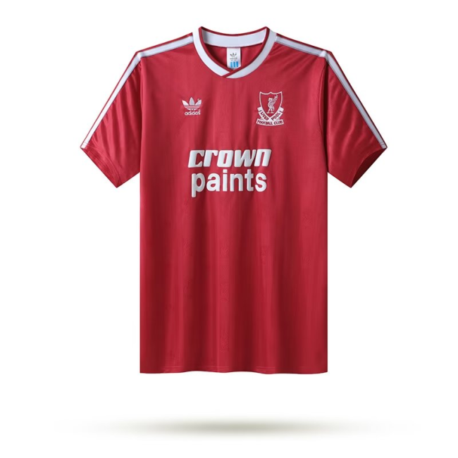 1987-1988 Liverpool Home Retro Soccer Jersey