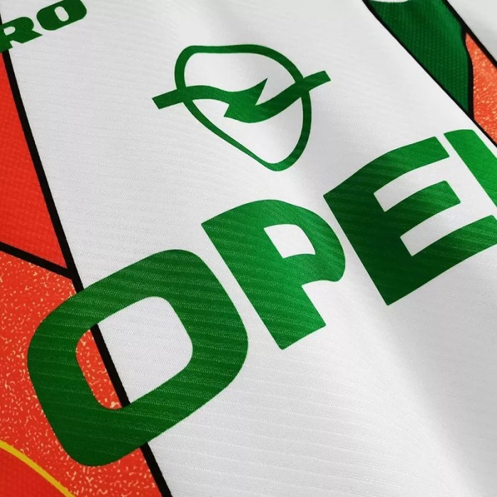 1994-1996 Ireland White Retro Soccer Jersey