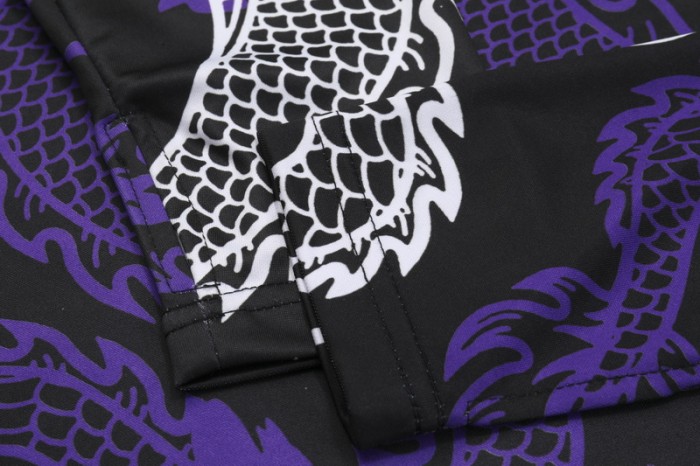 23-24 Real Madrid High Quality Half Pull Tracksuit