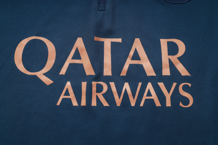 23-24 Paris Saint-Germain High Quality Half Pull Tracksuit