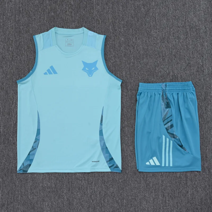 25-26 Cruzeiro High Quality Tank Top And Shorts Suit