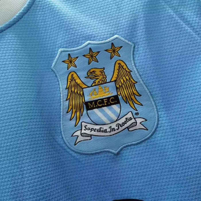 2013-2014 Manchester City Home Retro Soccer Jersey