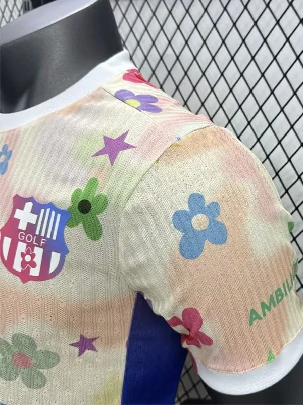 25-26 Barcelona Khaki Green Special Edition Player Version Training Shirts