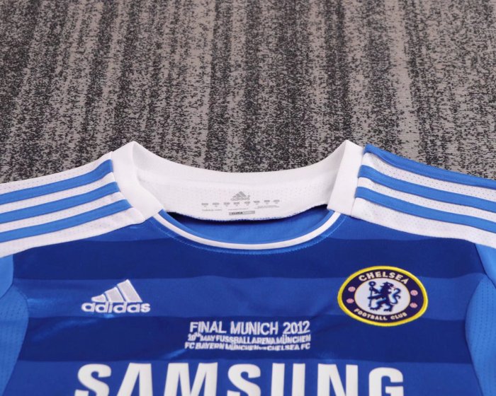 2011-2012 Chelsea Home UCL Edition Retro Kids Soccer Jersey