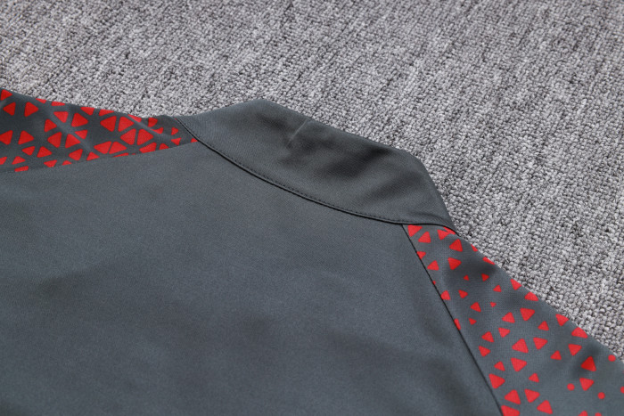 23-24 Manchester City High Quality Half Pull Tracksuit