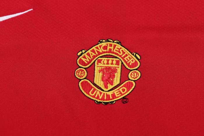 2005-2006 Manchester United Home Retro Kids Soccer Jersey