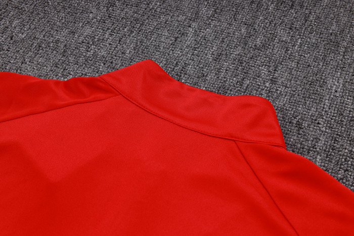 23-24 AC Milan High Quality Half Pull Tracksuit