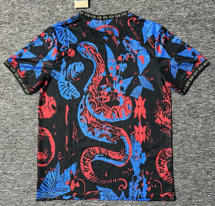 25-26 Barcelona Blue Red Special Edition Fans Training Shirts