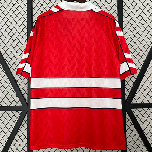 1988 Denmark Away Retro Soccer Jersey