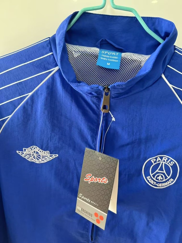 2025  Paris Saint-Germain New Pattern Windbreaker