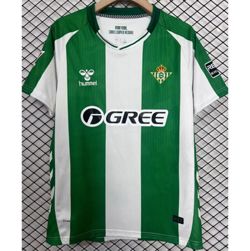 25-26 Real Betis Home Fans Soccer Jersey