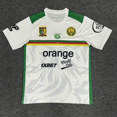 25-26 Cameroon White Training shirts