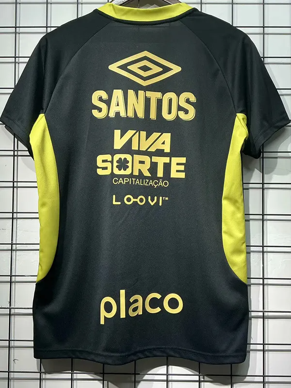 25-26 Santos FC Black Training shirts*全广告