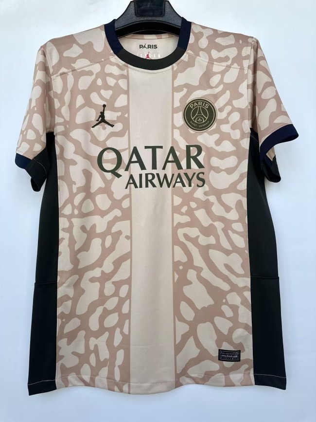 23-24 Paris Saint-Germain Fourth Fans Soccer Jersey