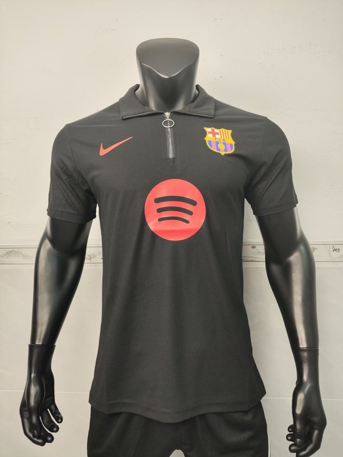25-26 Barcelona Black Special Edition Player Version Soccer Jersey