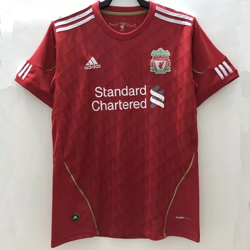 2010-2011 Liverpool Home Retro Soccer Jersey