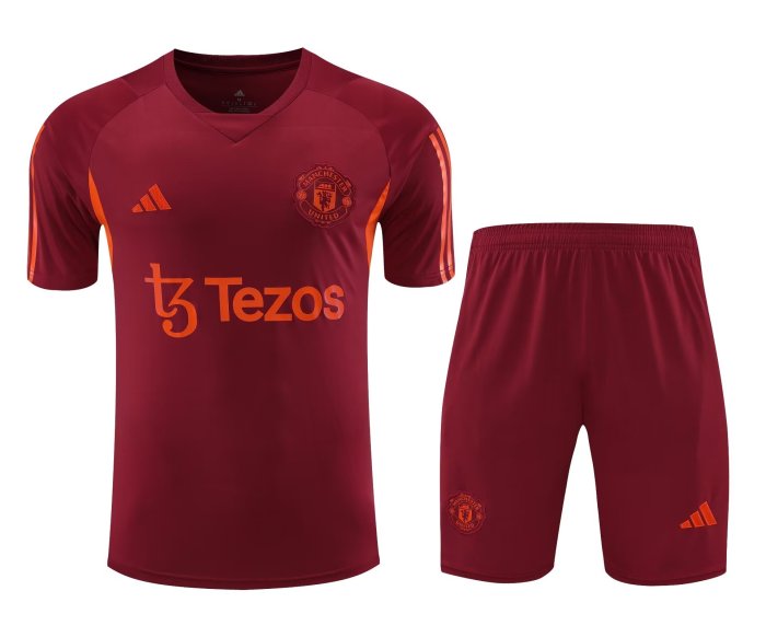 23-24 Manchester United High Quality Training Short Suit