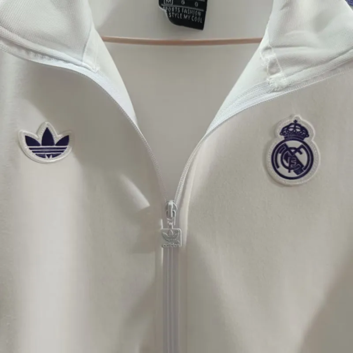 2025 Real Madrid New Pattern Windbreaker