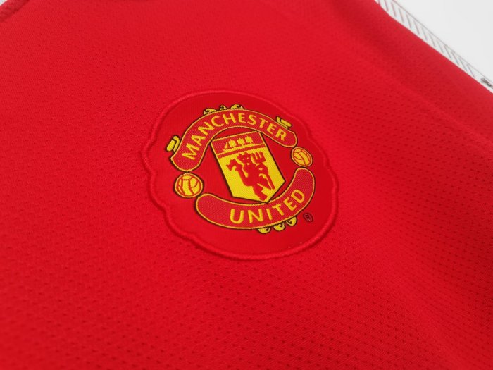 2010-2011 Manchester United Home Long Sleeve Retro Soccer Jersey
