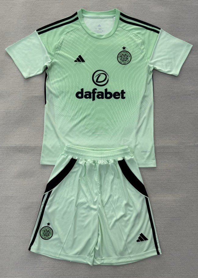 25-26 Celtic Green Goalkeeper Adult Suit 1:1 Thai Quality