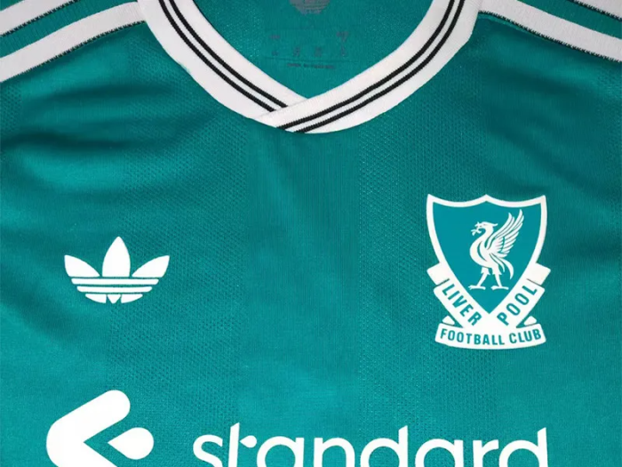 25-26 LIV Third Kids Player Version Soccer Jersey 1:1 Thai Quality(球员童装)