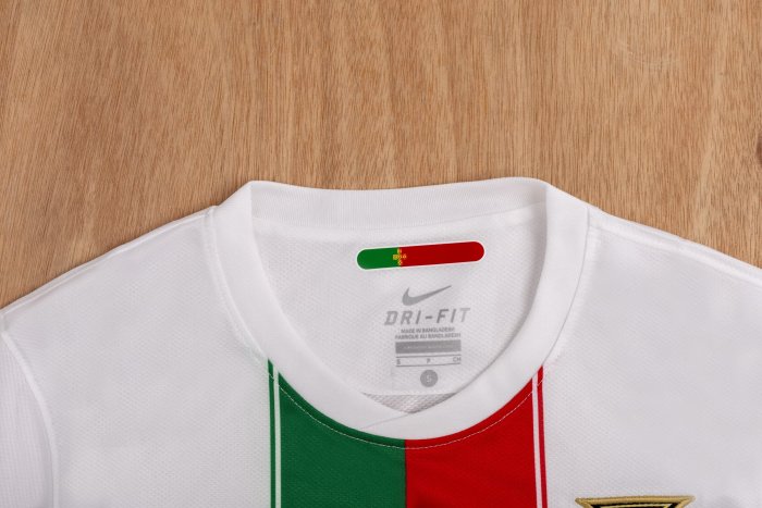 2010 Portugal Away Retro Soccer Jersey