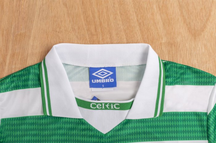 1997-1999 Celtics Home Retro Soccer Jersey