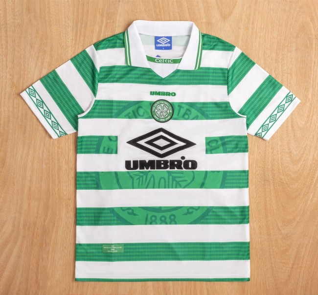 1997-1999 Celtics Home Retro Soccer Jersey