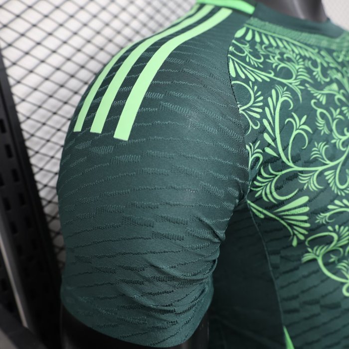 25-26 Algeria Away Player Version Soccer Jersey 1:1 Thai Quality