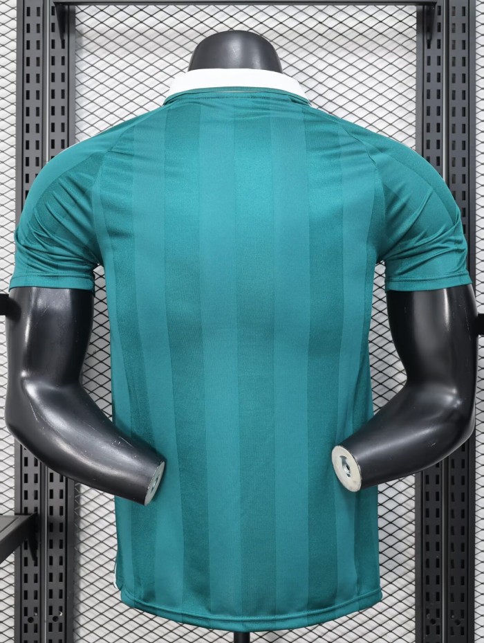 2025 AD Green Player Version Polo Short Sleeve 1:1 Thai Quality