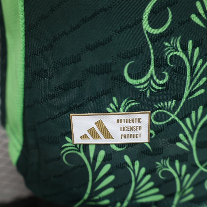 25-26 Algeria Away Player Version Soccer Jersey 1:1 Thai Quality