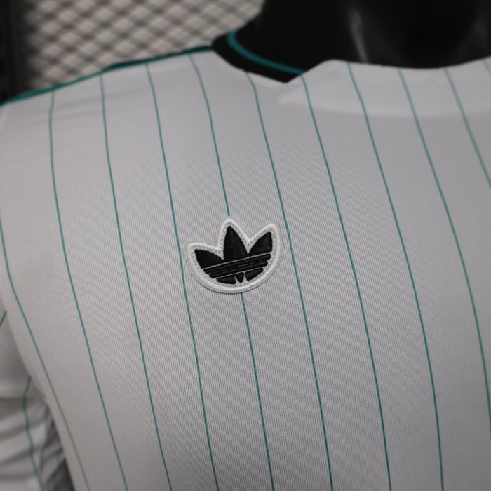 25-26 LIV White Green Casual Edition Player Version Training Shirts 1:1 Thai Quality