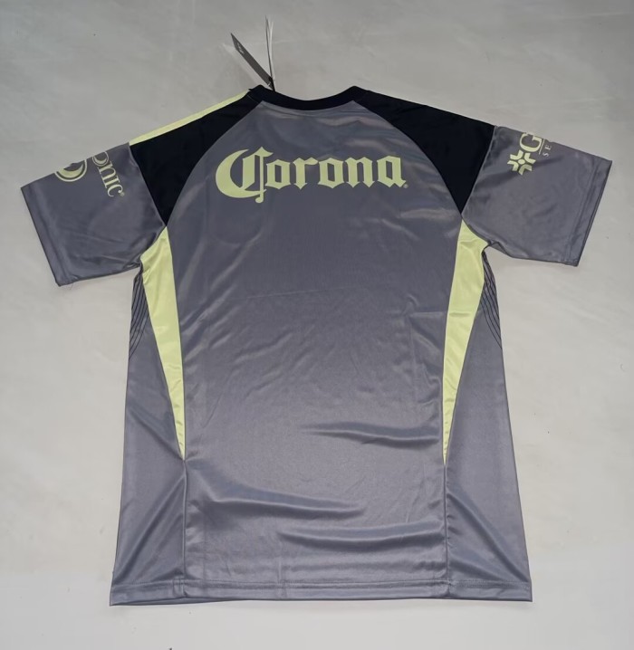 25-26 Club America Black GoalKeeper Fans Soccer Jersey 1:1 Thai Quality
