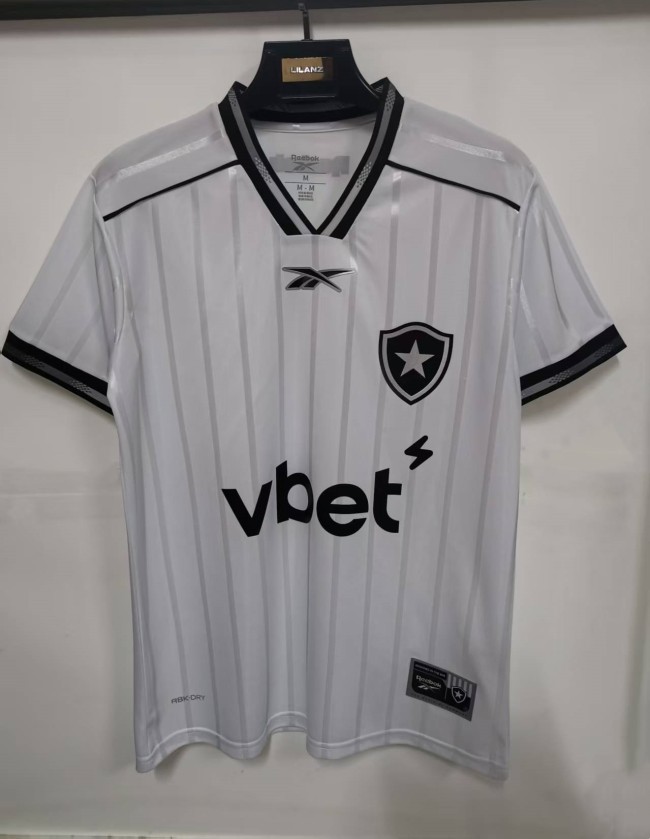 2025 Botafogo Third Fans Soccer Jersey 1:1 Thai Quality*带广告