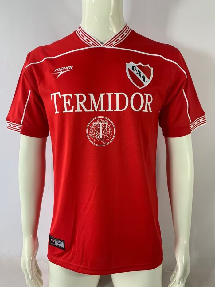 1998-2000 CA Independiente Home Retro Soccer Jersey