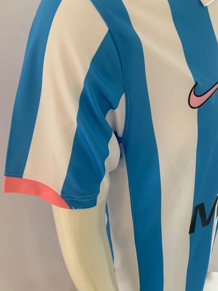2007-2008 Racing Club Home Retro Soccer Jersey