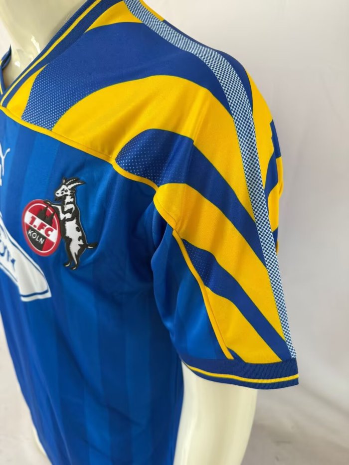 1995-1996 FC Köln Away Retro Soccer Jersey