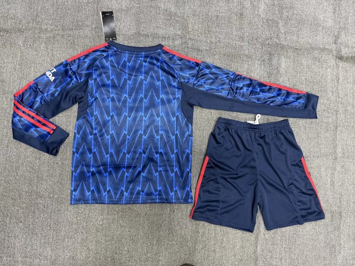 25-26 ARS Away Long Sleeve Kids Soccer Jersey 1:1 Thai Quality(长袖)