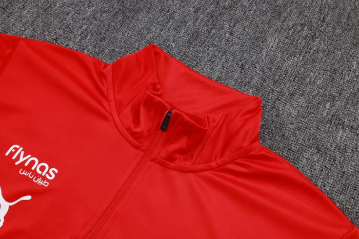 25-26 Al-Hilal High Quality Half Pull Tracksuit