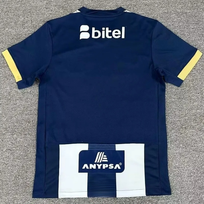 25-26 Alianza Lima Home Fans Soccer Jersey 1:1 Thai Quality