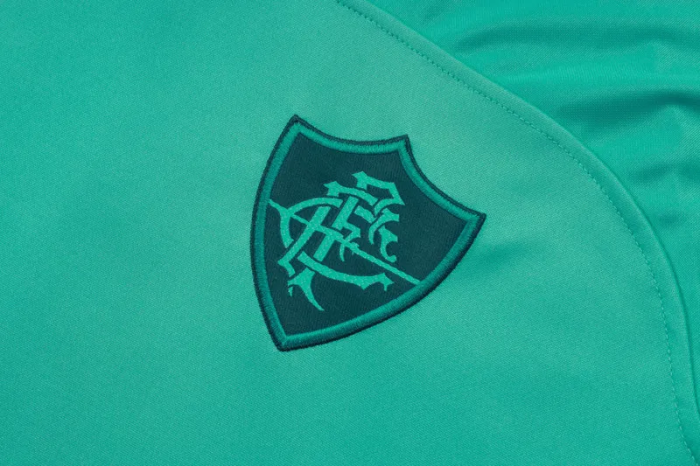 25-26 Fluminense High Quality Half Pull Tracksuit